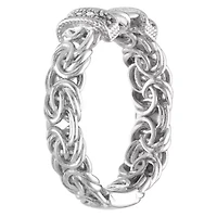 Sterling Silver Diamond Ring