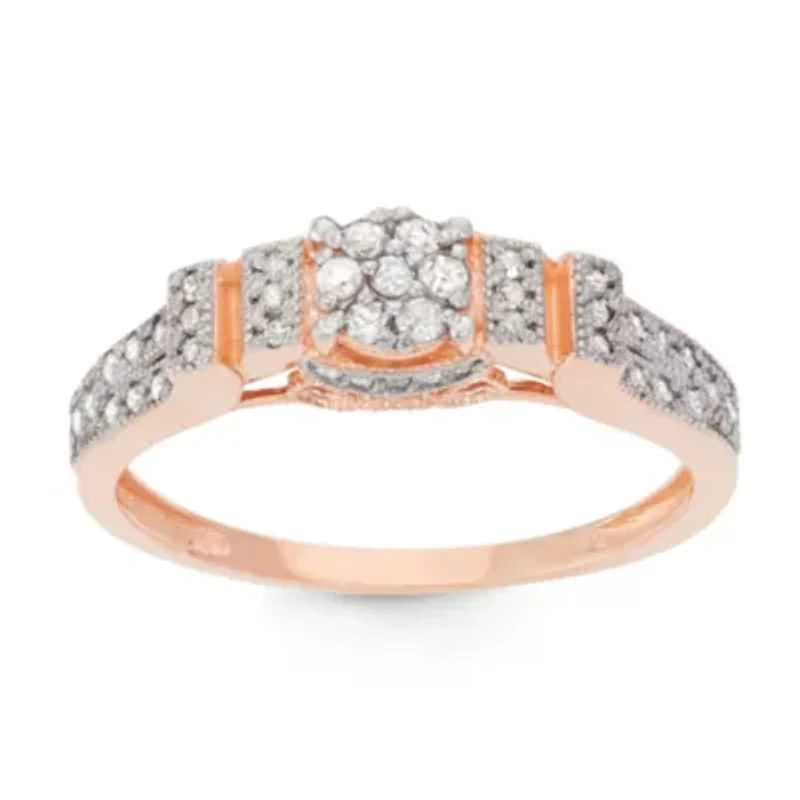 10Kt White Gold Diamond Ring