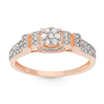 10Kt White Gold Diamond Ring