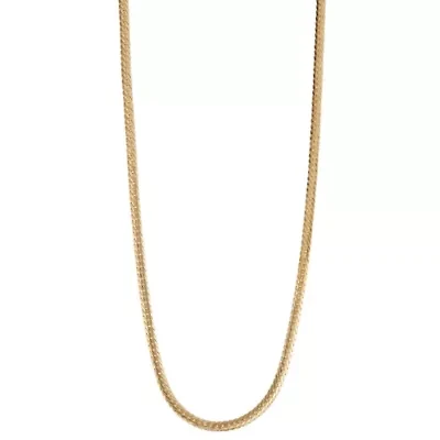 14Kt Gold Men's 2.65mm Herringbone Chain Necklace