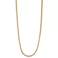 14Kt Gold Men's 2.65mm Herringbone Chain Necklace