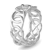 Sterling Silver Plain Ring