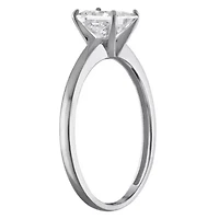 Lab Created 14k Gold 1 cttw Lab-Grown Diamond Princess Solitaire Ring