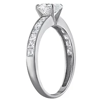 Lab Created 14k Gold 1.75 cttw Lab-Grown Diamond Heart Engagement Ring
