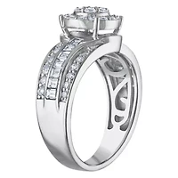 Lab Created 14K 1Ct Grown Diamond Round Cut Earrings