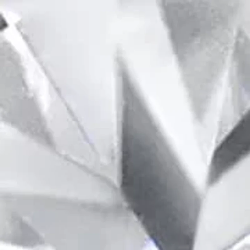 Lab Created Platinum Plated Silver Moissanite Ring