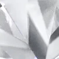 Lab Created Platinum Plated Silver Moissanite Ring