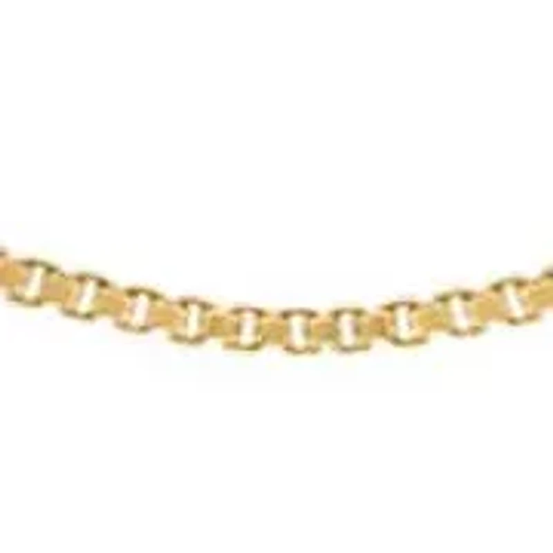 Gold Plated Silver Box Chain