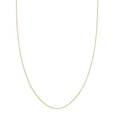 Gold Plated Silver Box Chain