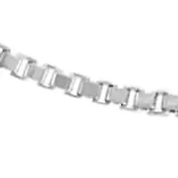 Sterling Silver Box Chain Necklace