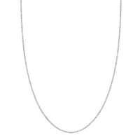 Sterling Silver Box Chain Necklace
