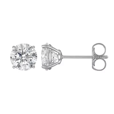 Lab Created 10K 1.5Ct Lab Grown Diamond Stud Earrings