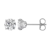 Lab Created 10K 1.5Ct Lab Grown Diamond Stud Earrings