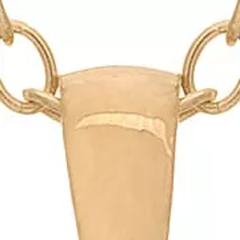 Lab Created Gold Plated Silver Created Opal Pendant