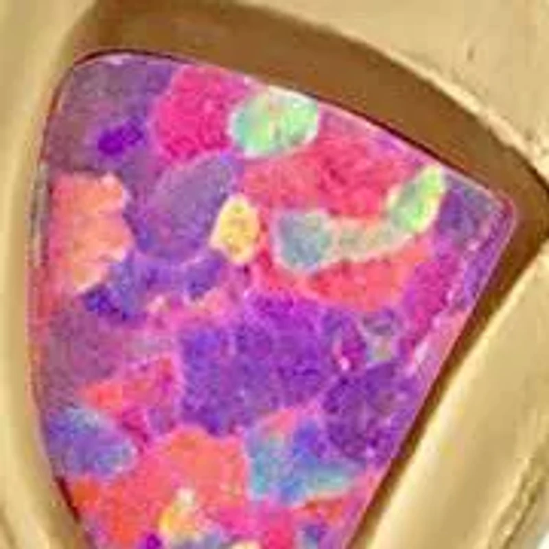Lab Created Kid'S Gold Over Silver Created Opal Butterfly Leverback