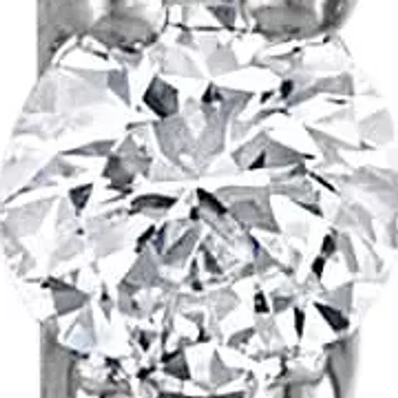 Lab Created Sterling Silver 1.75Ct Lab Grown Diamond Hoop Earrings