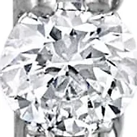 Lab Created Sterling Silver 1.75Ct Lab Grown Diamond Hoop Earrings