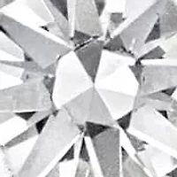 Lab Created Sterling Silver 1Ct Lab Grown Diamond Bezel Earrings