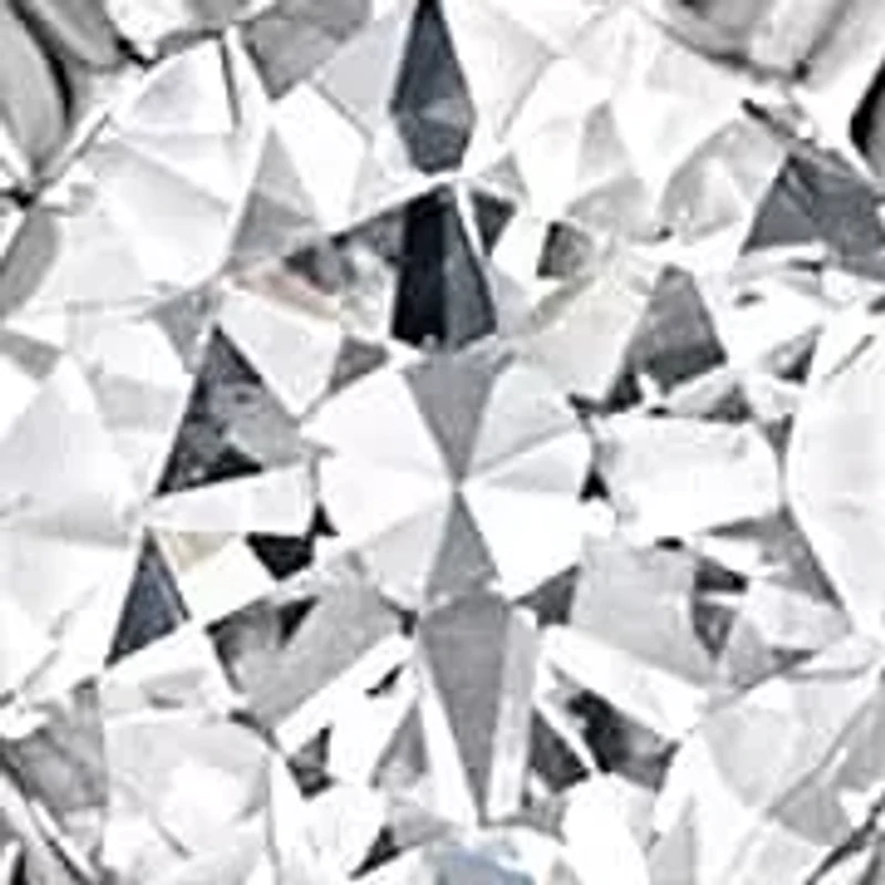 Lab Created Sterling Silver 0.5Ct Lab Grown Diamond Cluster Earrings