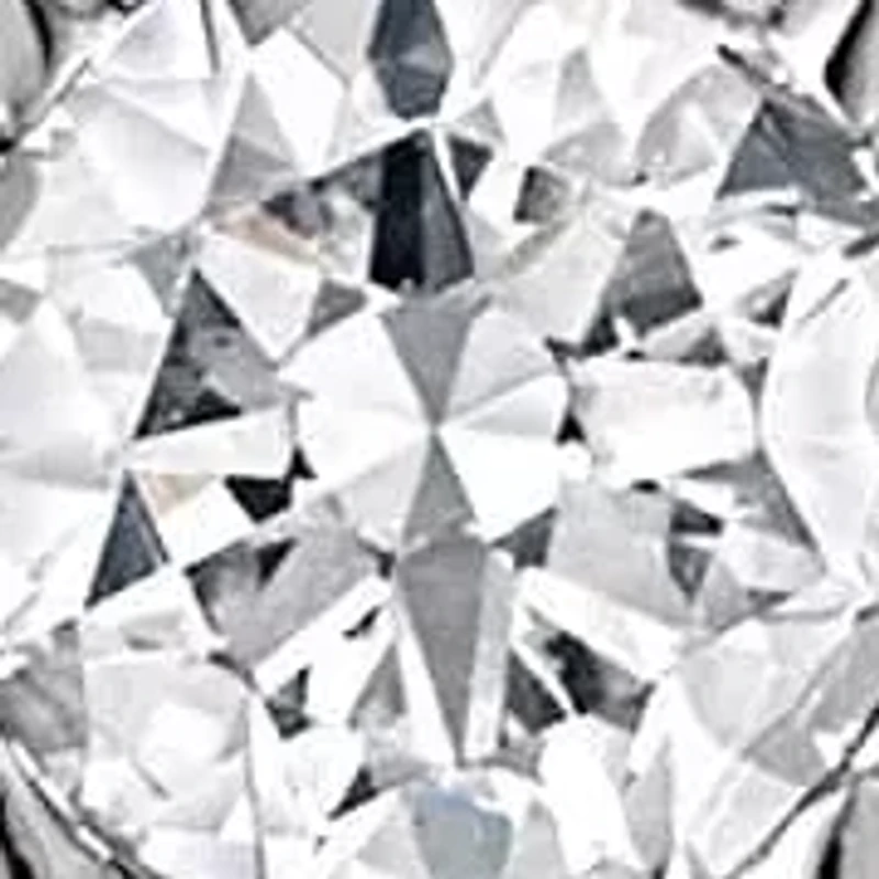 Lab Created Sterling Silver 0.5Ct Lab Grown Diamond Cluster Earrings