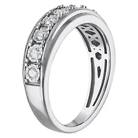 Lab Created Gold Plated Silver Created Moissanite Tennis Bracelet