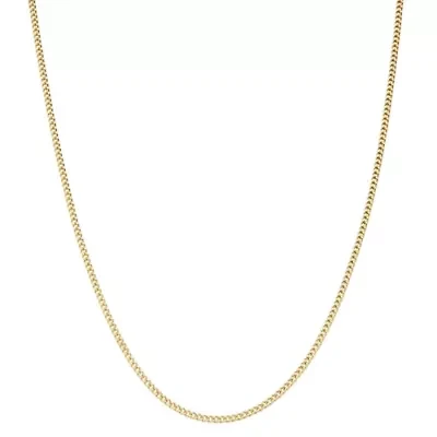 Sterling Silver 1.6mm Curb Chain Bracelet