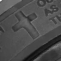 Men's stainless steel black ip spinner ring with lord's prayer english