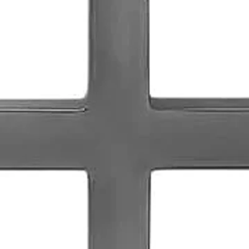 Men's stainless steel square cross pendant