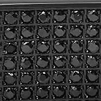 Lab Created Men's stainless steel and simulated diamonds link id bracelet