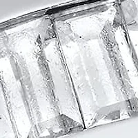 Lab Created Men's stainless steel and simulated emerald cut diamonds eternity band ring