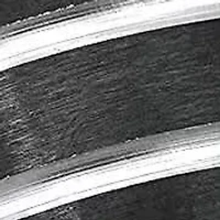Men's two tone black ip and stainless steel band ring