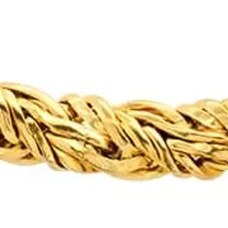 Men's stainless steel flat singapore chain necklace