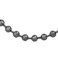 Men's 18k gold plated stainless steel ball chain necklace