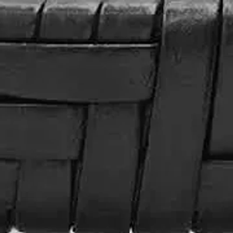 Men's braided leather and black ip stainless steel bracelet