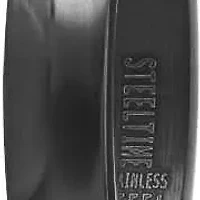 Men's black ip stainless steel huggie earrings