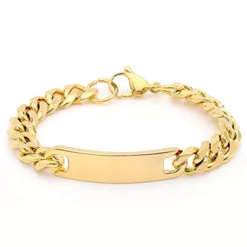 Men's stainless steel chain bracelet