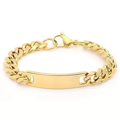 Men's stainless steel chain bracelet