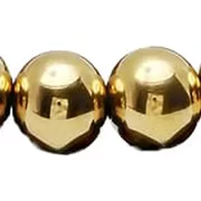 Men's set of 2 18k gold plated stainless steel tiger eye beaded and brown leather tiger eye beaded bracelets.