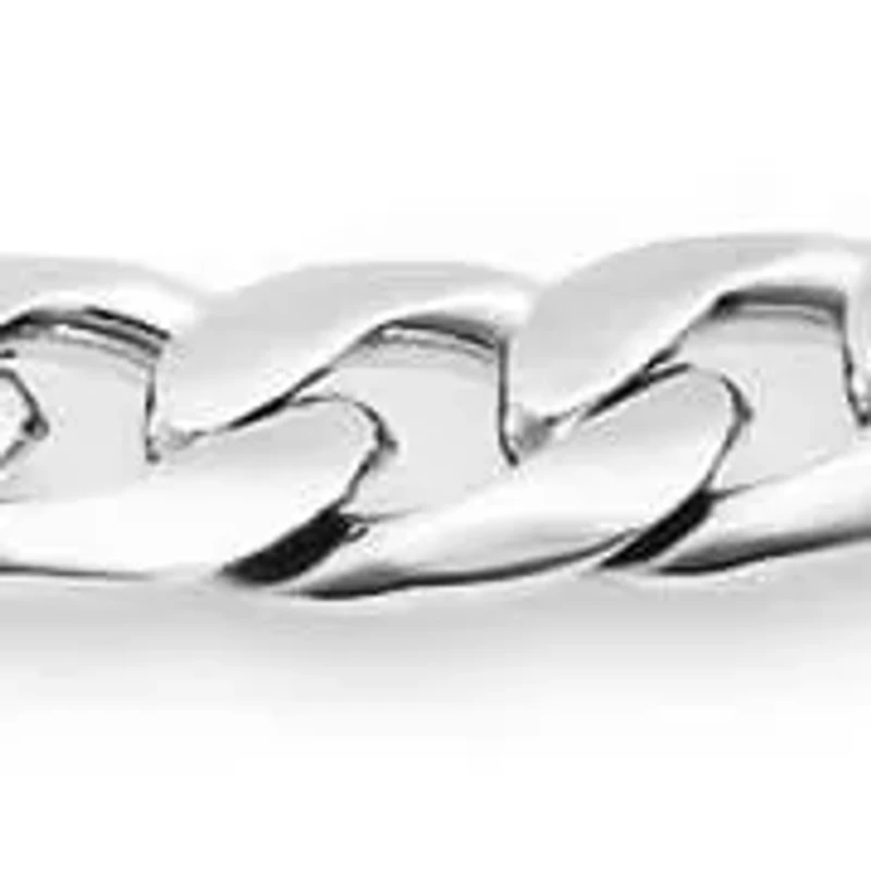 Men's stainless steel cuban link bracelet