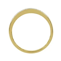 1/5ct. t.w. Diamond Men's Band in 10K Yellow Gold