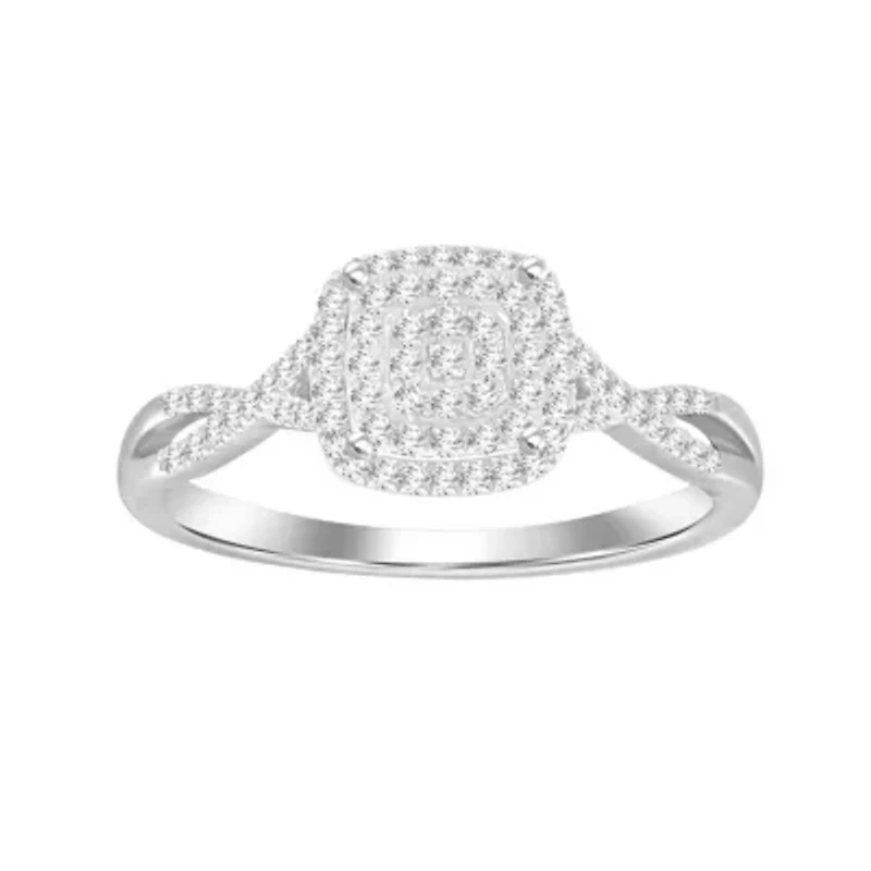 1/4ct. t.w. Diamond Baby Bridal Set in 10K White Gold