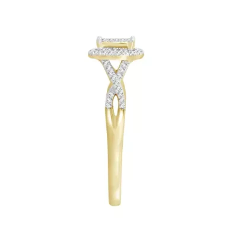 1/4ct. t.w. Diamond Bridal Set in 10K Yellow Gold