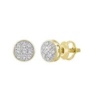 1/20ct. t.w. Diamond Stud Earring in 10K Yellow Gold