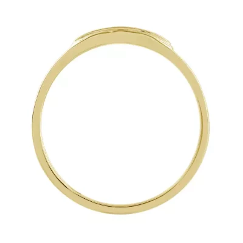 1/20ct. t.w. Diamond Men's Band in 10K Yellow Gold