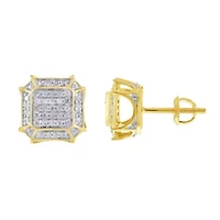 1/6ct. t.w. Diamond Stud Earring in 10K Yellow Gold