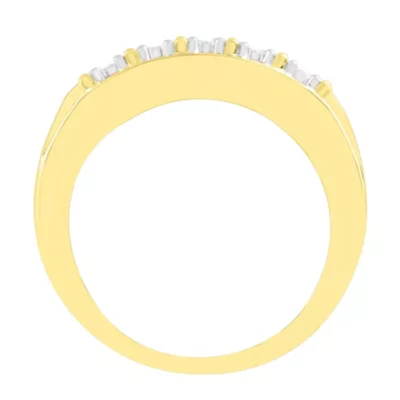 1/2ct. t.w. Diamond Men's Ring in 10K Yellow Gold