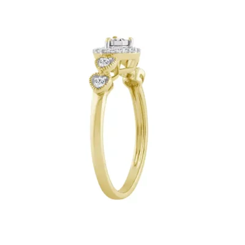 1/6ct. t.w. Diamond Ladies Ring in 10K Yellow Gold