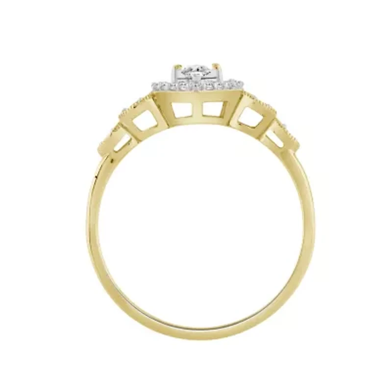 1/6ct. t.w. Diamond Ladies Ring in 10K Yellow Gold
