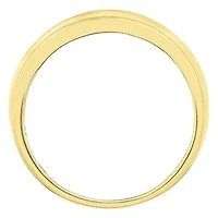 1/2ct. t.w. Diamond Men's Band in 10K Yellow Gold