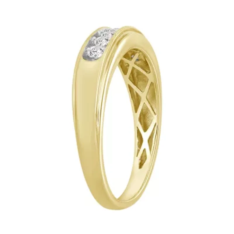 4ct. t.w. Diamond Men's Band in 10K Yellow Gold